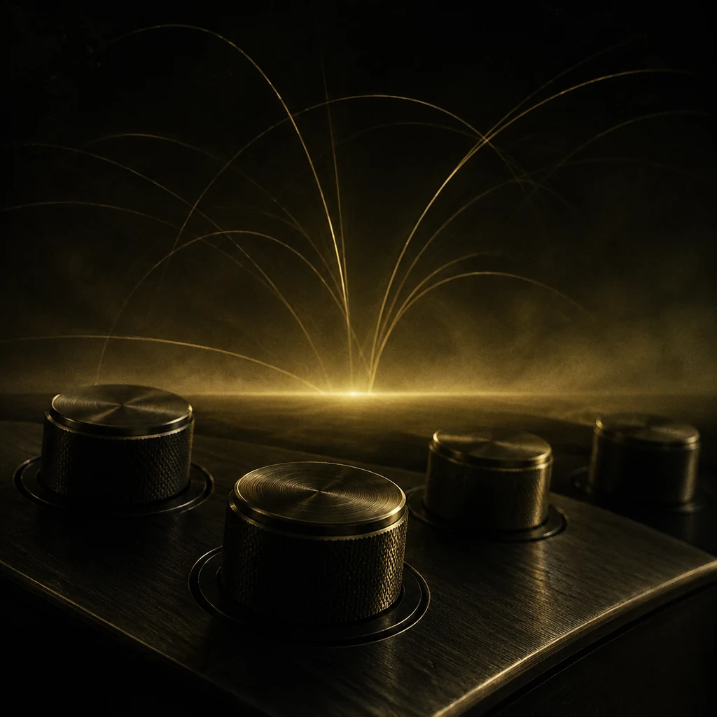 Something is about to change. abstract cover artwork